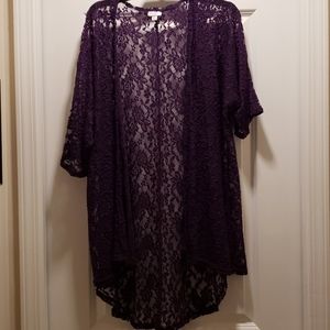 Lularoe lace cardigan